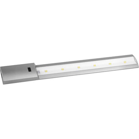 Striscia LED con sensore di movimento (7W 6400K 640lm) 44x5,5cm colore argento