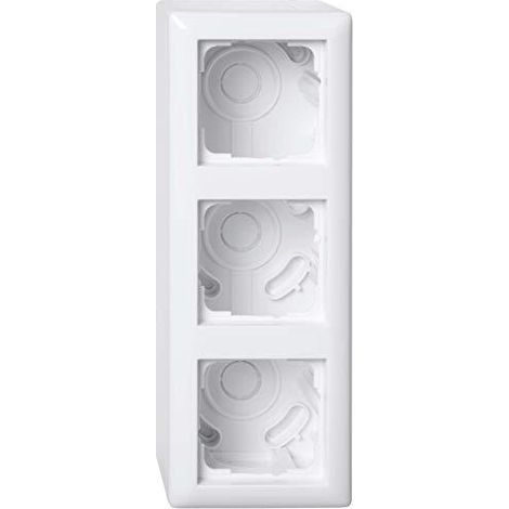 Gira Caja S01 blanca para instalación eléctrica en superficie