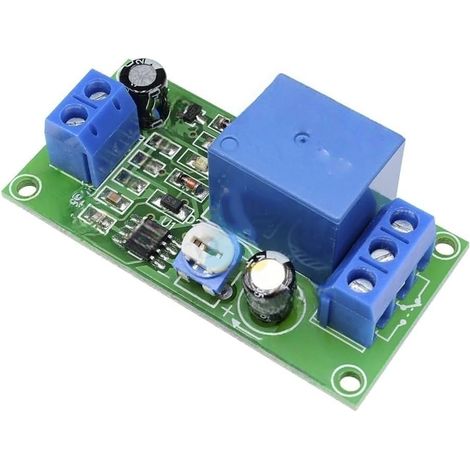 Module relais temporisé NE555 DC 12V, déclenchement par