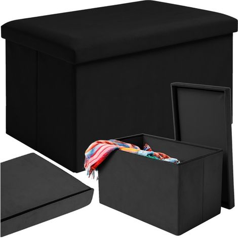 Pouf/Repose-pieds, 60 x 30 cm, pour une utilisation à domicile et un rangement pratique, adapté aux espaces intérieurs et aux routines quotidiennes.-AquaForge (1/5)