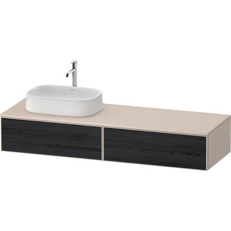 Duravit Zencha Konsolenwaschtischunterbau, 1600x550mm, 2 Auszüge, (1/2)