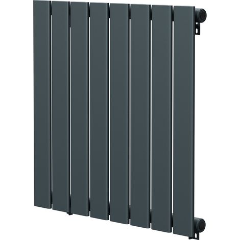 Hudson Anthracite 600mm x 604mm Single Panel Radiator (1/5)