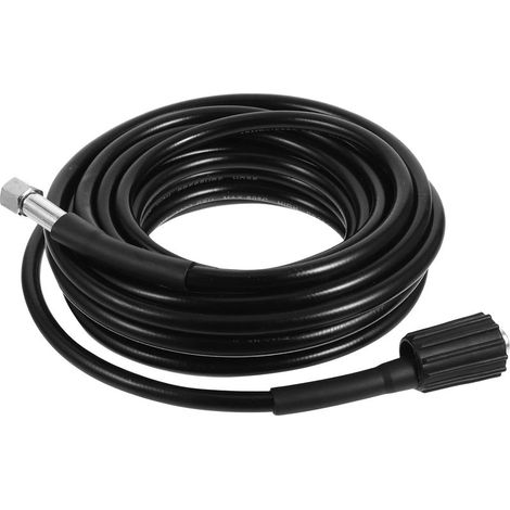 Tuyau de nettoyeur haute pression - M22-14 mm + 14 mm 26 pieds, tuyau de rallonge de remplacement pour tuyau de nettoyeur haute pression (ne convient pas aux raccords M22 15 mm) (1/4)