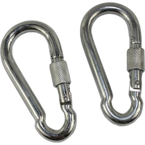 Boucle multifonctionnelle - - 2 PCS - Acier inoxydable - 700KG - 99mm x 46mm (1/4)