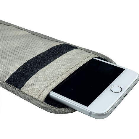 Combinaison de protection contre les radiations à Double couche, sac pour téléphone portable, étui pour téléphone portable, anti suivi, positionnement, isolation, sac de protection du signal (1/4)
