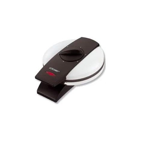 Cloer 1621 Gofrera blanca y gris 930 W 5 gofres en forma de corazón