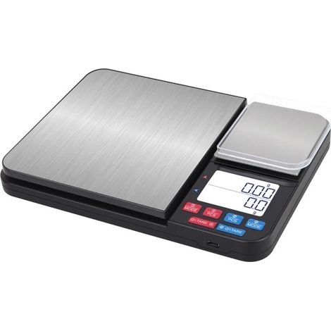 Balance de cuisine à double plateau 10 kg/1 g