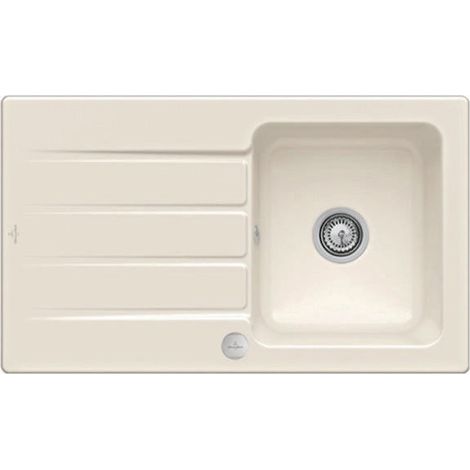 V&B Spüle ARCHITECTURA 50 860x510mm Exzenterbetätigung crema (1/2)