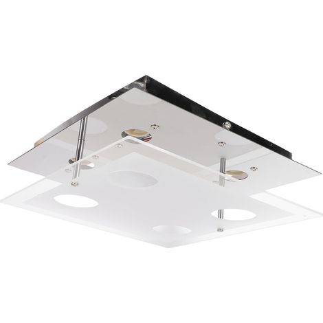 GU10 Deckenleuchte, schlichtes, modernes LED-Deckeneinbaumodell für Schlafzimmer, Wohnzimmer, Esszimmer, 85–265 V (1/5)