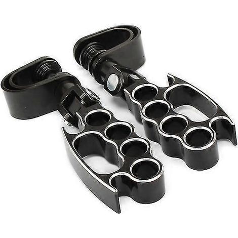 25 mm/32 mm Motorrad-Highway-Fußrasten, Sturzbügel-Klemmhalterung, Motorschutz-Fußrasten, Fußstützen für Harley Sportster, Softail, Chopper – S