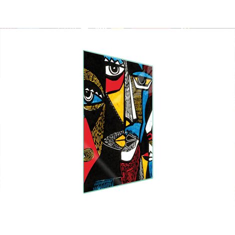 GLASSCHNEIDEBRETT 35x52 POP ART.
