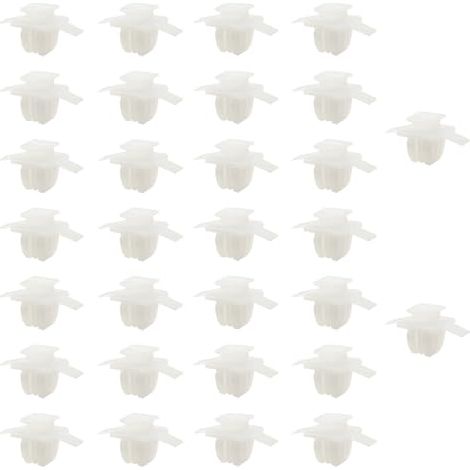 Lot de 30 clips de garniture d'arche de roue avant et arrière, compatibles avec Honda CR-V Element Passport Pilot, clips de moulage d'aile remplace 91513-SMG-E11 91513-SMG-E01 (1/5)