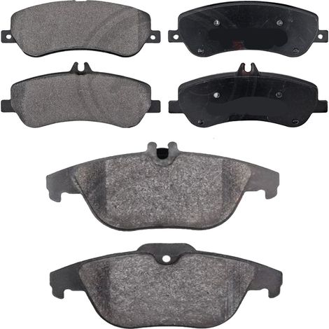 KIT PASTIGLIE FRENO ANTERIORI E POSTERIORI compatibile con MERCEDES-BENZ CLASSE S CABRIOLET (A217) / PASTIGLIE FRENANTI AUTO OEM P 50 114,P 50 125 P 50 117 / SOSTITUZIONE DIRETTA / BASSA POLVERE / SI