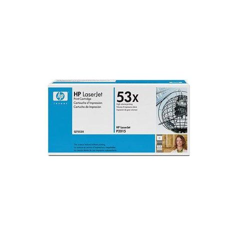 HP 53X High Yield Black Original LaserJet Toner Cartridge Cartuccia Toner 1 pz (1/5)