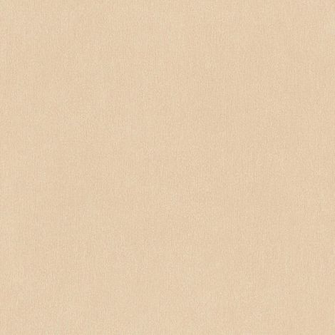 Papier peint uni beige Tapisserie intissée effet textile pour chambre Papier peint monochrome moderne idéal pour salon (1/4)