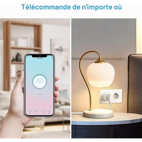 Prise Intelligente, Contrôle à Distance, 16A Smart Plug (1/3)