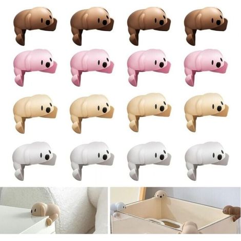 16 Pack Corner Edge Protectors for Baby Furniture with Strong Adhesive, Odorless and Ultra Strong Baby Corner Guards to Ensure Safety YMYNY