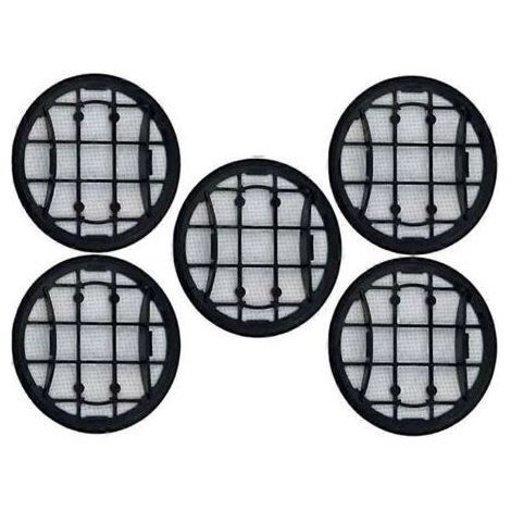 5er-Pack HEPA-Filter für Akku-Staubsauger der Serien VC7000/8000, XC7055, XC7057, XC8055 und XV1681/01 – Ersatzteile (1/4)