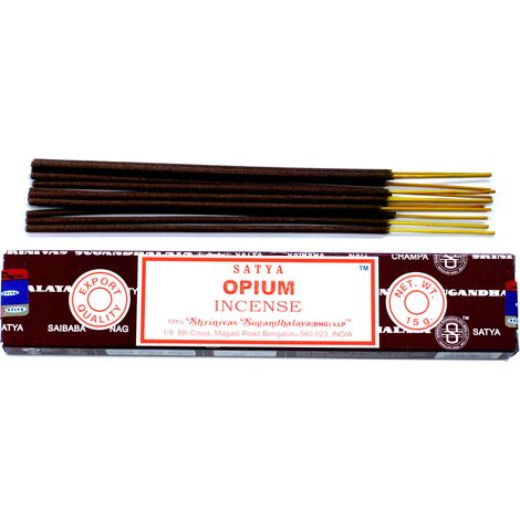 Encens Satya 15g - Opium- Vendu par 1 (1/2)