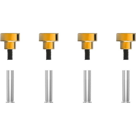 Wiederverwendbare magnetische Lüfterschrauben für einfache Montage an verschiedenen Geräten und robuste Metallkonstruktion Gold (Gold) (1/5)