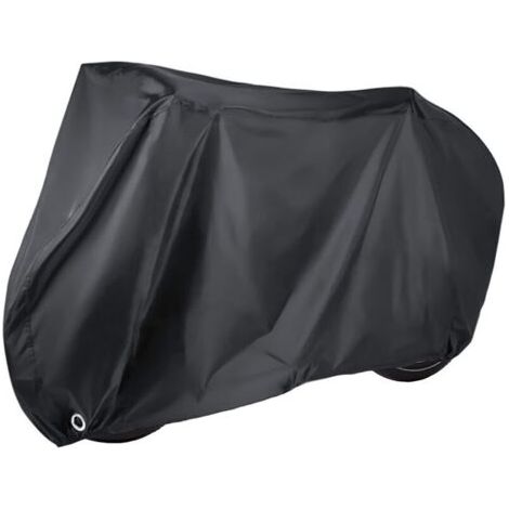 Housse de vélo étanche Housse de Protection élo Extérieur pour 1 ou 2 Vélos 210D Nylon Housse de Pluie de Vélo avec Trous de Verrouillage Imperméable Anti-Poussière Neige UV (M) (1/5)