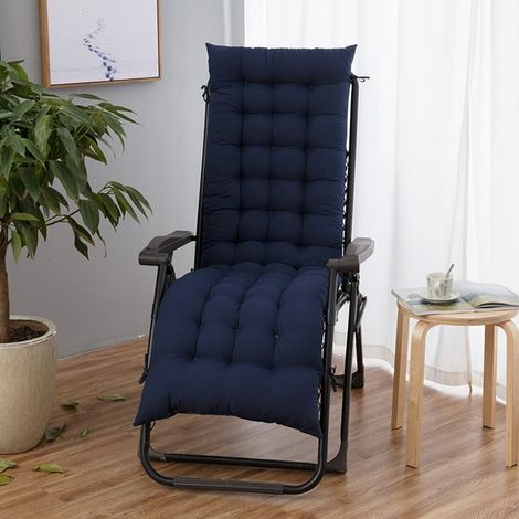 Cojín suave para silla, tumbona, terraza, patio, piscina, jardín, asiento (1/5)