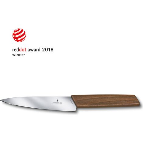 Victorinox Swiss Modern Officemesser Nussbaumholz 15 cm (1/2)