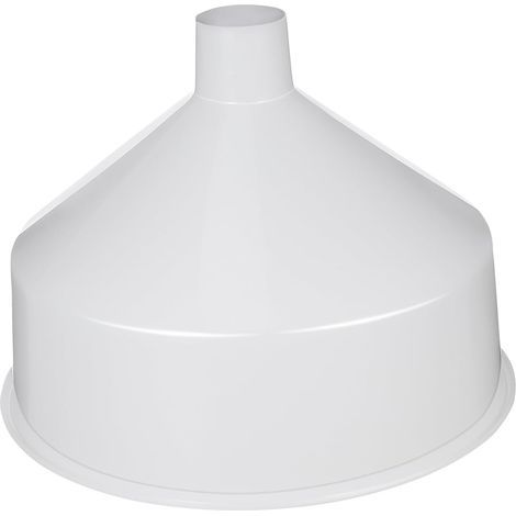Imbuto di grande diametro, robusto imbuto in plastica per riempire bottiglie con filtro da cucina (1/5)
