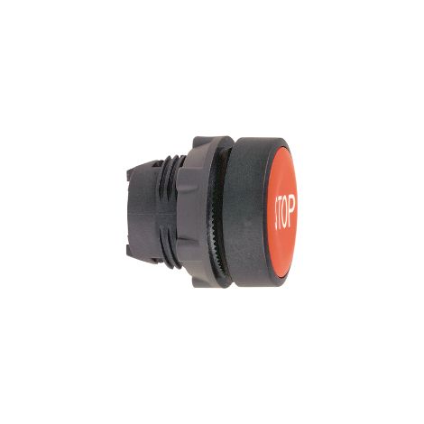 Harmony tête de bouton poussoir - Ø22 - rouge - STOP  - ZB5AA434 (1/3)
