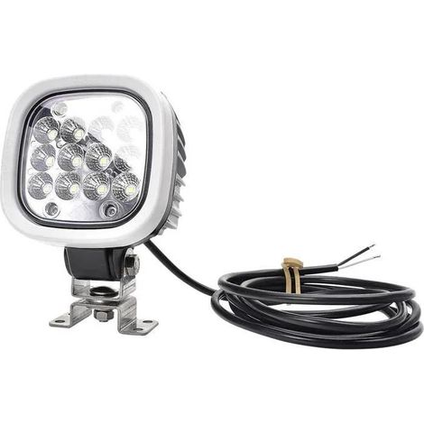 Proyector de trabajo de aluminio WAS 16 LEDs 8000 lúmenes