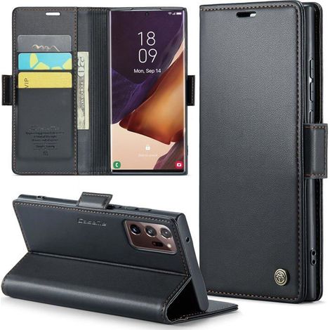Coque portefeuille en cuir PU pour Samsung Galaxy Note 20 Ultra avec protection RFID (1/5)