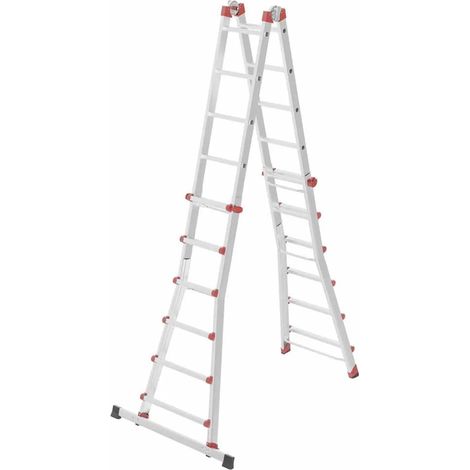 Scala telescopica hailo profistep multi altezza regolabile 6,75 m
