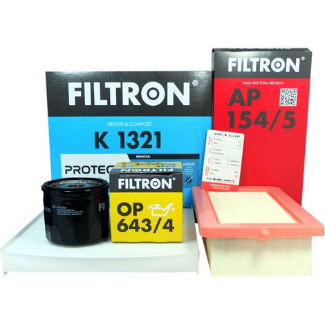 3 Filtres Filtron Renault Clio V 1.0 SCe 65 67 72KM (1/4)