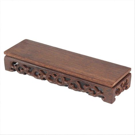 Socles miniatures en bois pour figurines, vases, présentoirs, services à café et à thé, supports pour fleurs, porte-bonsaïs (1/5)