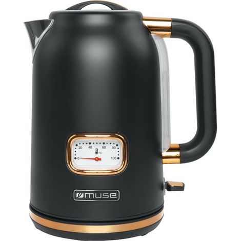 Hervidor 1,7L 2200W Muse MS30BC Negro Cobre (1/3)