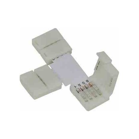 Conector para tiras LED RGB de 10 mm y 4 pines Eko-light EKPZ050