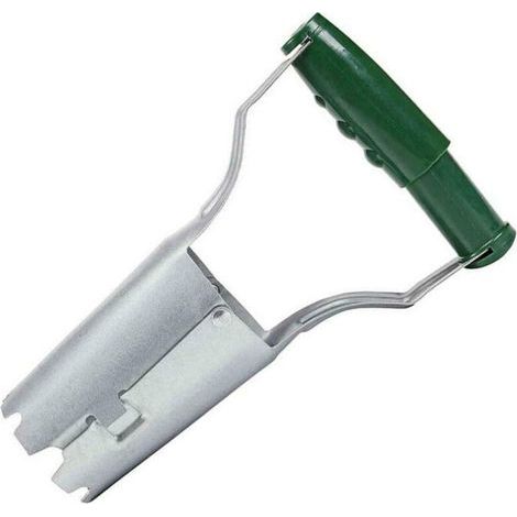 Jardinière à bulbe en Acier Inoxydable Jardinière à bulbe à Main avec poignée à Ressort et échelle de Profondeur Outil de Jardinage à bulbe de Jardin (1/4)