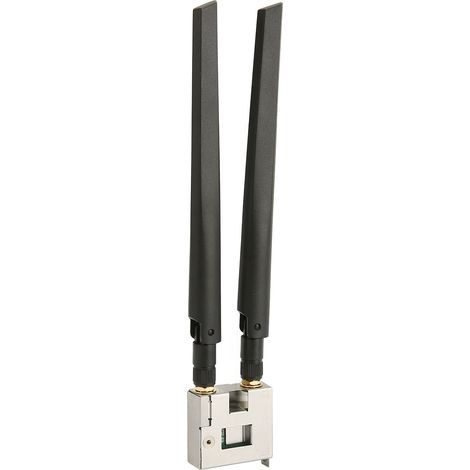 Carte Wi-Fi tri-bande 2400 Mbps 802.11ac BT5.2 M.2 KEY E pour Windows 10 (1/5)