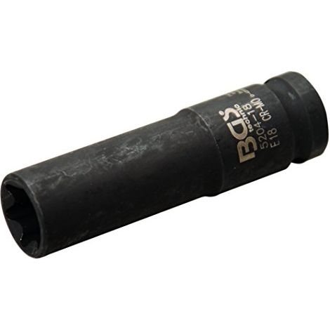 Douille à choc bgs technic acier chrome molybdène 12 5 mm