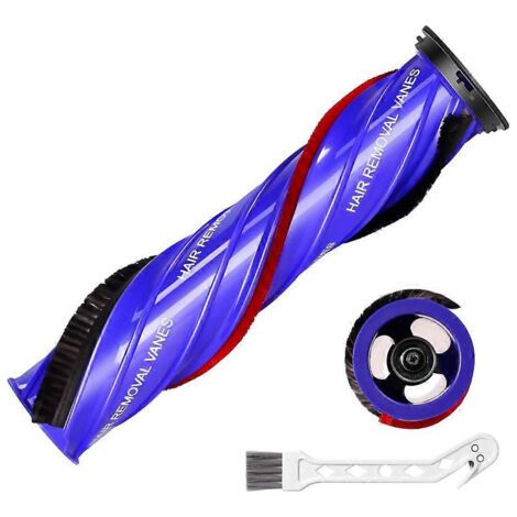Brosse rotative de rechange pour tête d'aspirateur anti-emmêlement, réduit l'enchevêtrement des cheveux, restaure la puissance d'aspiration (1/5)