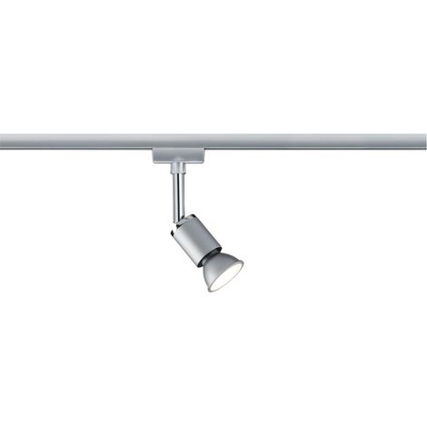 Paulmann Pure II Lampada per sistema su binario URail GU10 10 W LED (monocolore) Cromo (opaco), Cromo (1/5)