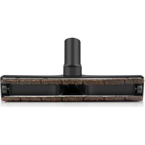 Brosse d'aspirateur universelle 35 mm XXL avec poils véritables pour parquet, stratifié, sol dur. Convient pour Siemens Bosch Fakir Samsung Miele Philips Dirt Devil Panasonic AEG Nilfisk Kärcher Einhe (1/5)