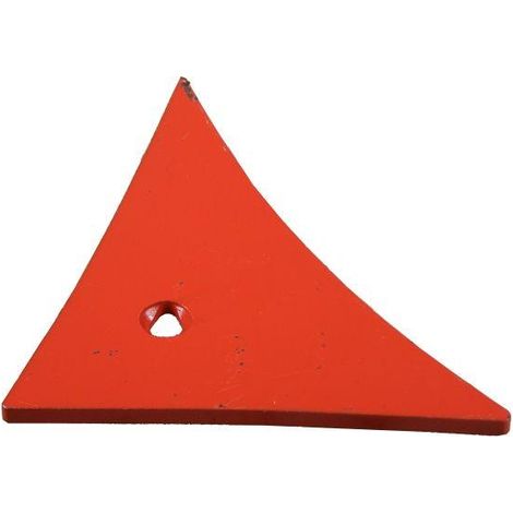 Brazo de vertedera de un solo orificio derecho Kverneland Vulcan, compatible con tornillo M12X35NOS - 1 unidad. (1/3)