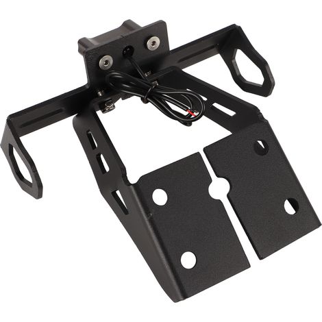 Support de plaque d'immatriculation moto avec éclairage LED haute luminosité à 3 LED, remplacement pour SUZUKI Gixxer 150 250 SF250 (1/5)
