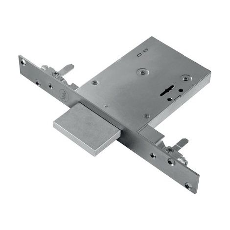 SERRATURA METALLO INFILARE Y8TD101 YALE  B.Q ZINC F.MM 25 DM M4 TRIPL H.MM 82 E.MM 60 KA