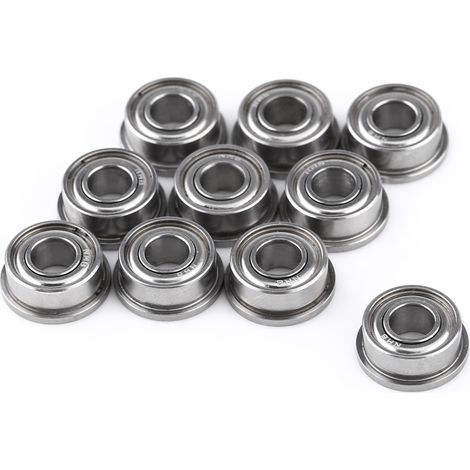 Flanged ball bearing, low noise bearings, for 3D quadcopter model printer (1/5)