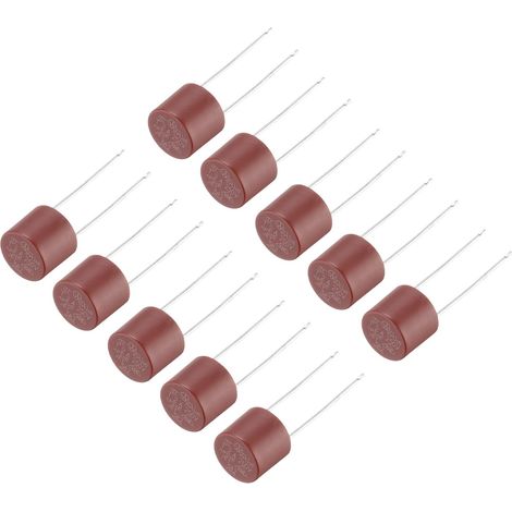 30pcs Micro Slow Blowing Cylindrical DIP Mounted Fuse for Electronic Parts PCB Repair LCD T2A 2A 250V Red Cylindrique Monté en DIP pour Pièces Électroniques Réparation de PCB LCD (1/5)