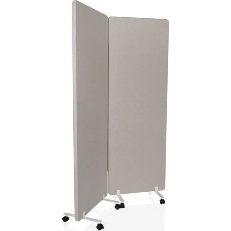 [GEBRAUCHT] B-Ware Hjh Office Trennwand Raumteiler Flexmiut 1 Büro Akustik Wand Stellwand Grau 2er