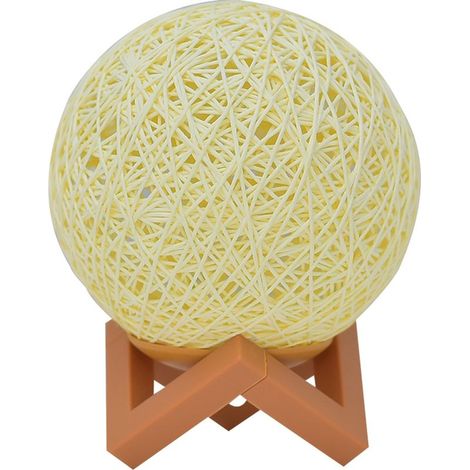 Lampe de bureau USB, éclairage doux et créatif, veilleuse LED à intensité réglable, pour chambre d'enfants, salon, bureau, dortoir (1/5)