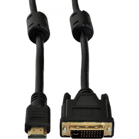 Cable DVI 24+1 HDMI 1.4 Akyga AK-AV-13 Dual Link Audio Video Full HD de 3 m (1/4)
